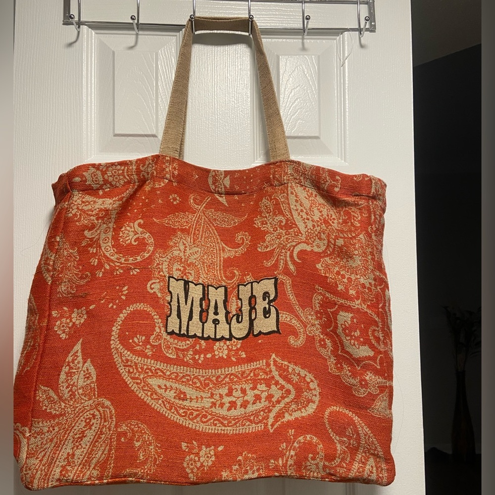 Maje Canvas Tote bag